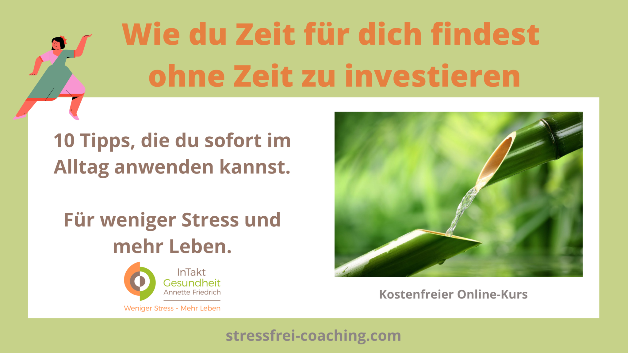 Weniger Stress Mehr Leben! InTakt Gesundheit Weniger Stress